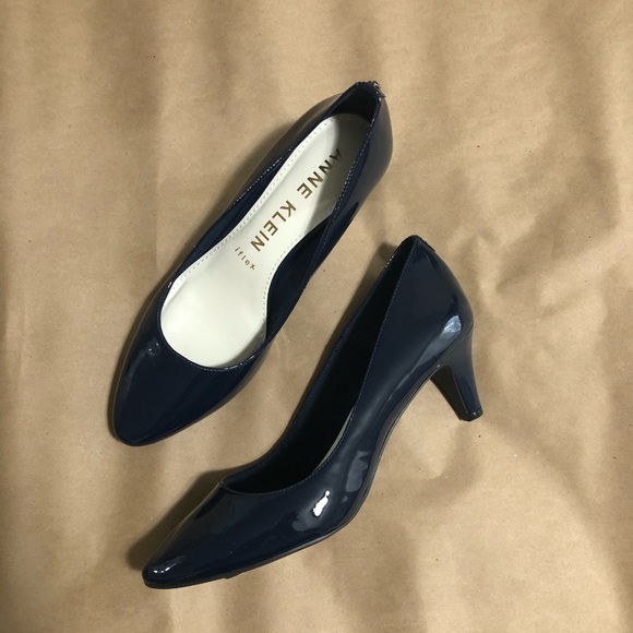 anne klein navy shoes